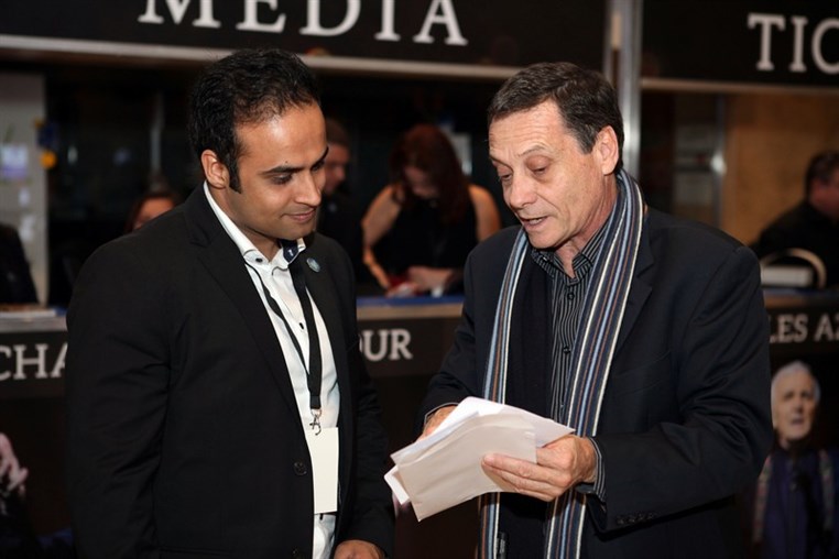 Charles Aznavour in Dubai